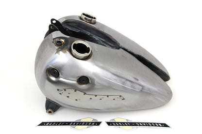 Wyatt Gatling Fat Bob 3.5 Gallon Gas Tank Kit for Harley Davidson FL Models