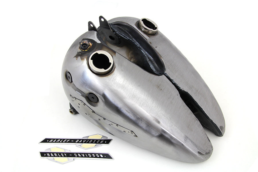Wyatt Gatling Fat Bob 3.5 Gallon Gas Tank Kit for Harley Davidson FL Models