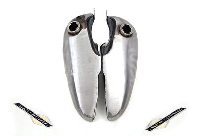 Wyatt Gatling Fat Bob 3.5 Gallon Gas Tank Kit for Harley Davidson FL Models