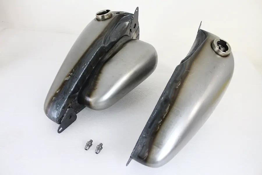 Wyatt Gatling Servi-Car and Solo Gas & Oil Tank Set for Harley Davidson 1947-1952 by Wyatt Gatling