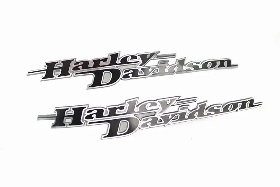 V-Twin Factory Style Gas Tank Emblem Set - Set of 2 by V-Twin
