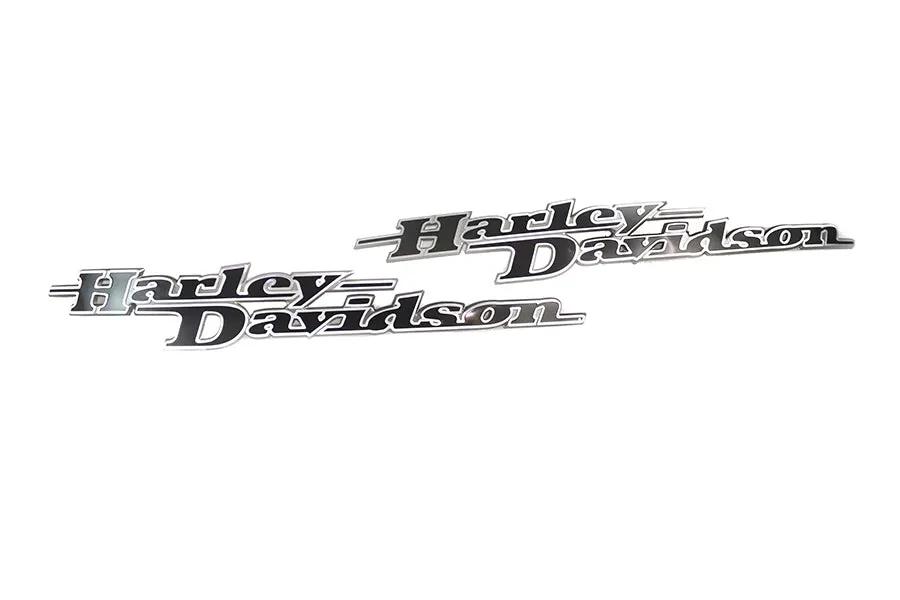 V-Twin Factory Style Gas Tank Emblem Set - Set of 2 by V-Twin