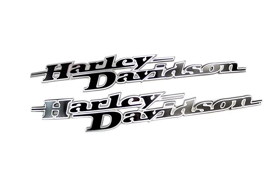 V-Twin Factory Style Gas Tank Emblem Set - Set of 2 by V-Twin