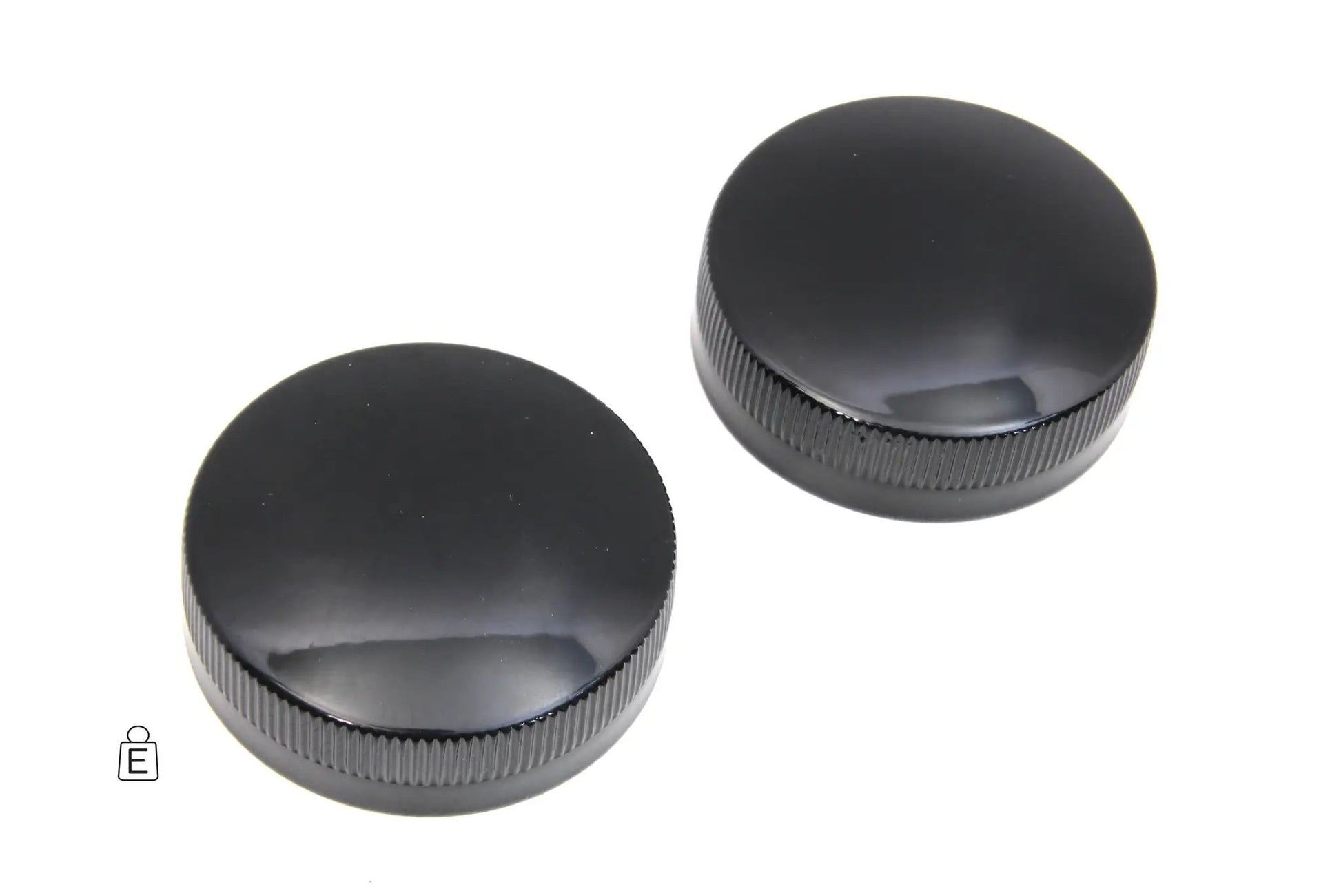 Wyatt Gatling Replica Eaton Style Vented Gas Cap Set for Harley Davidson EL & FL 1936-1945 by Wyatt Gatling
