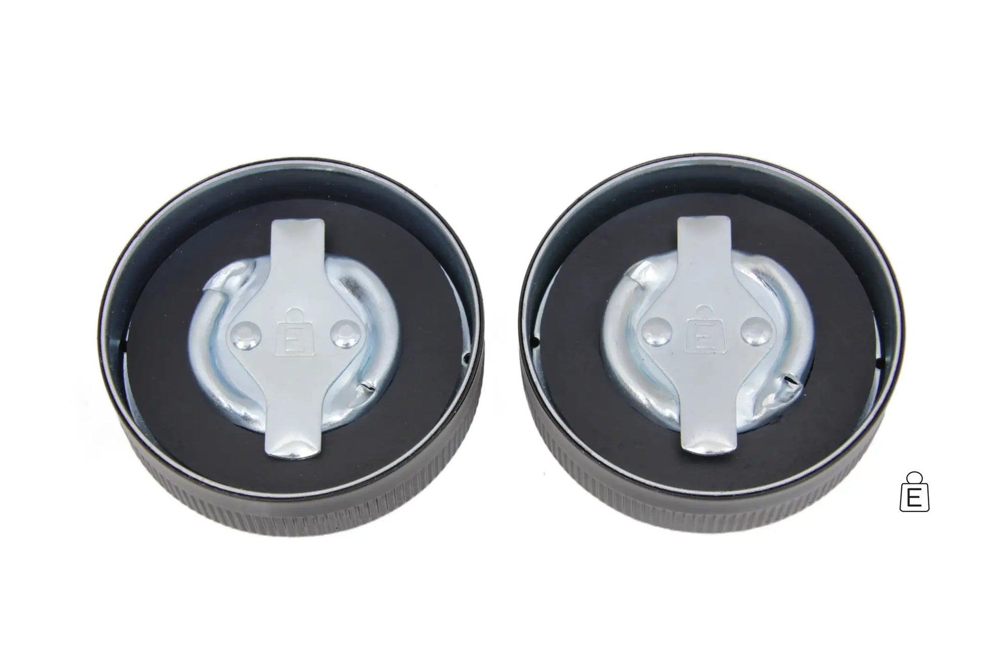 Wyatt Gatling Replica Eaton Style Vented Gas Cap Set for Harley Davidson EL & FL 1936-1945 by Wyatt Gatling