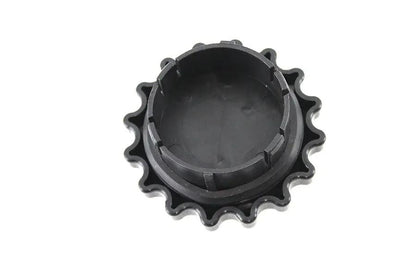 Wyatt Gatling Sprocket Gas Cap Non-Vented Black for Harley Davidson FLST (Part #78086B) by Wyatt Gatling