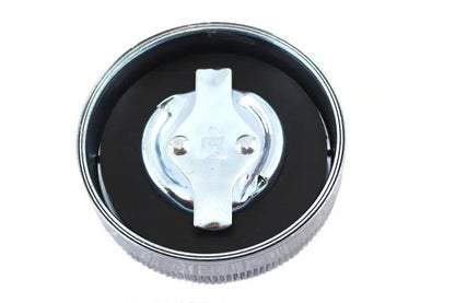 Wyatt Gatling Chrome Skull Style Vented Gas Cap for Harley Davidson XL Models by Wyatt Gatling