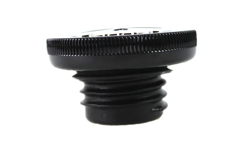 Wyatt Gatling Part 78575RB Black Skull Vented Gas Cap for Harley Davidson FL by Wyatt Gatling