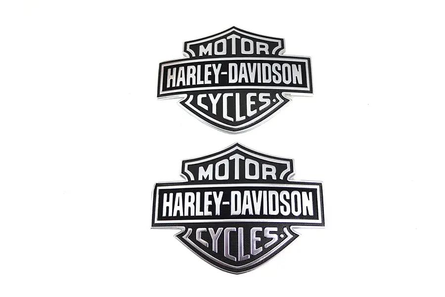 V-Twin Factory Style Tank Emblem Set - 3-3/4 Inch Wide (Set of 2) by V-Twin