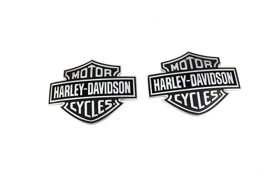 V-Twin Factory Style Tank Emblem Set - 3-3/4 Inch Wide (Set of 2) by V-Twin