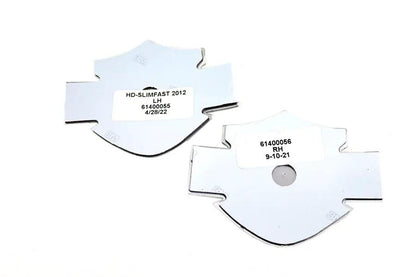 V-Twin Factory Style Tank Emblem Set - 3-3/4 Inch Wide (Set of 2) by V-Twin