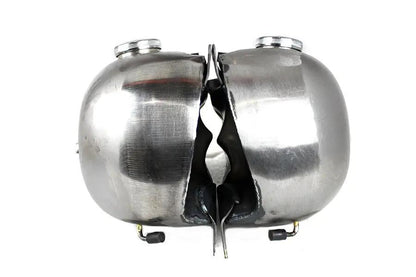V-Twin 1966 Fat Bob Gas Tank Kit 3.5 Gallon for Harley Davidson FX & FL Models by V-Twin