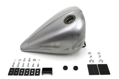 Wyatt Gatling Bobbed 2.3 Gallon Gas Tank for Harley Davidson FLST - Part #63123 by Wyatt Gatling
