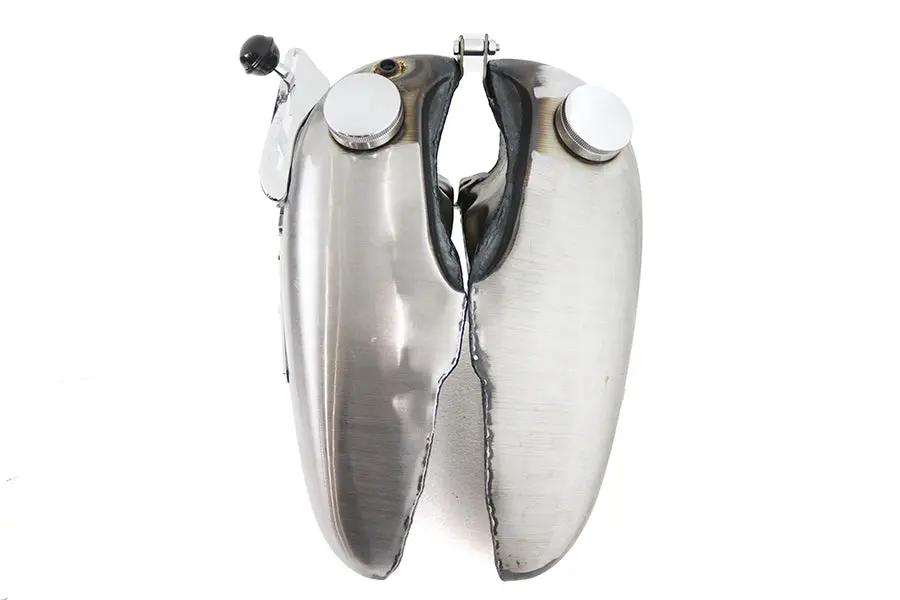V-Twin Fat Bob Gas Tank Kit 3.5 Gallon for Harley Davidson FL 1955-1956 by V-Twin