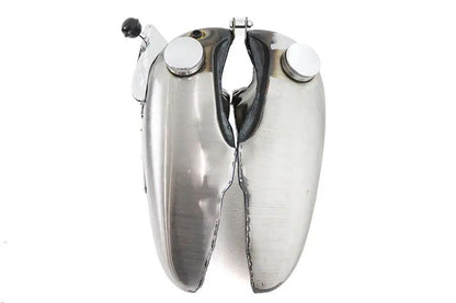 V-Twin Fat Bob Gas Tank Kit 3.5 Gallon for Harley Davidson FL 1955-1956 by V-Twin
