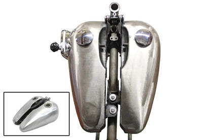 V-Twin 3.5 Gallon Gas Tank Shifter Kit Chrome for Harley Davidson FXST (1984-1993) by V-Twin