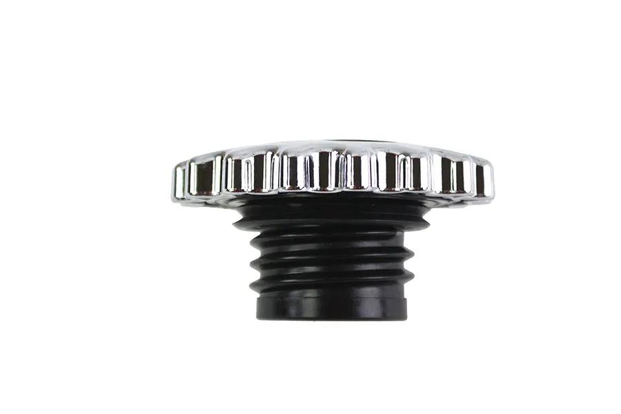 Wyatt Gatling Part 78085 Vented Chrome Sprocket Gas Cap for Harley Davidson FXS by Wyatt Gatling