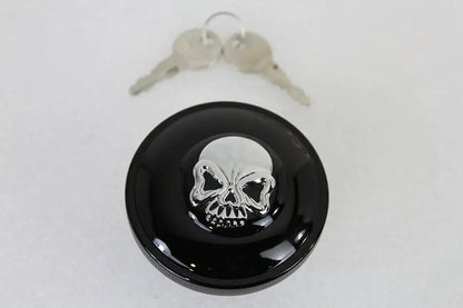 Wyatt Gatling Part 78399B Keyed Gas Cap Vented Black for Harley Davidson Fx Models by Wyatt Gatling