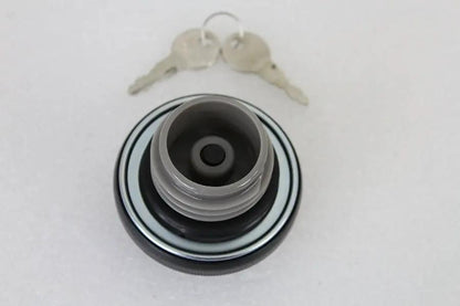 Wyatt Gatling Part 78399B Keyed Gas Cap Vented Black for Harley Davidson Fx Models by Wyatt Gatling