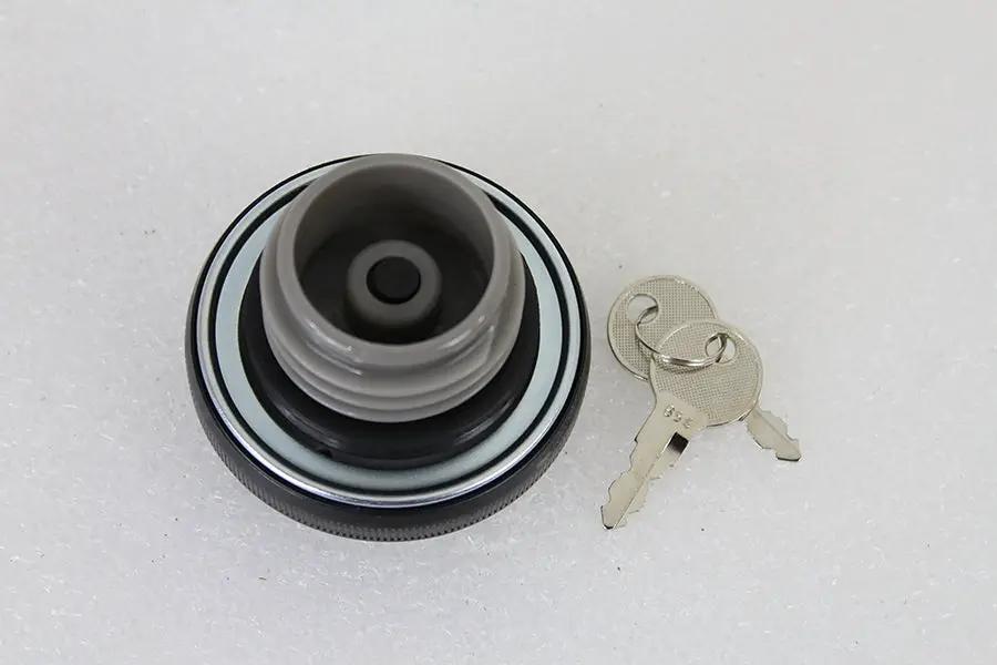 Wyatt Gatling Part 78399B Keyed Gas Cap Vented Black for Harley Davidson Fx Models by Wyatt Gatling
