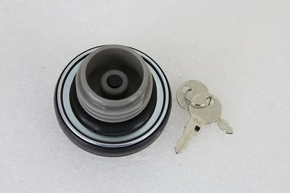 Wyatt Gatling Part 78399B Keyed Gas Cap Vented Black for Harley Davidson Fx Models by Wyatt Gatling