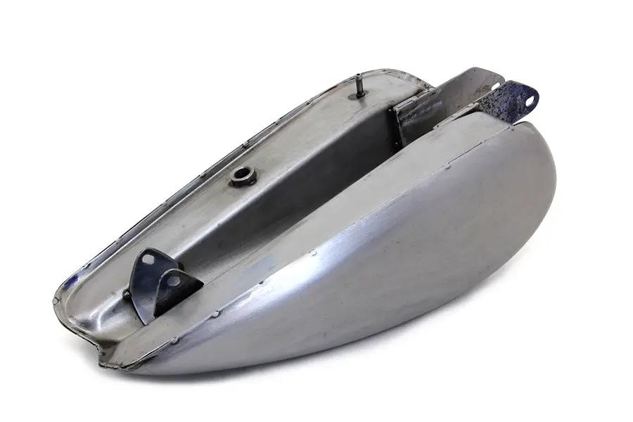 Wyatt Gatling Replica XL 2 Gallon Steel Gas Tank Raw for Harley Davidson XL Models by Wyatt Gatling