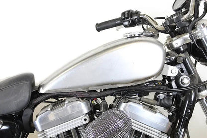 Wyatt Gatling Replica XL 2-Gallon Steel Gas Tank for Harley Davidson XL Models by Wyatt Gatling