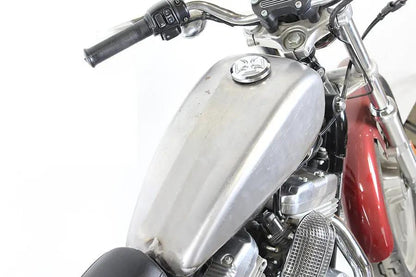 Wyatt Gatling Replica XL 2-Gallon Steel Gas Tank for Harley Davidson XL Models by Wyatt Gatling