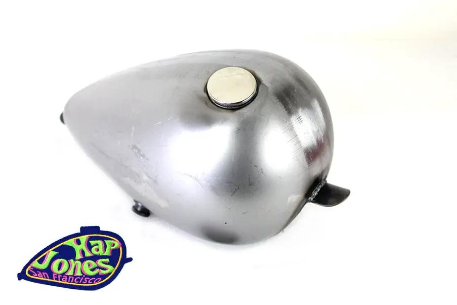 Wyatt Gatling Hap Jones Peanut 2.2 Gallon Gas Tank with Right Side Petcock Opening by Wyatt Gatling