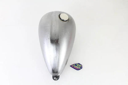 Wyatt Gatling Hap Jones Peanut 2.2 Gallon Gas Tank with Right Side Petcock Opening by Wyatt Gatling