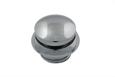 Wyatt Gatling Chrome Pop-Up Vented Gas Cap for Harley Davidson FXST by Wyatt Gatling