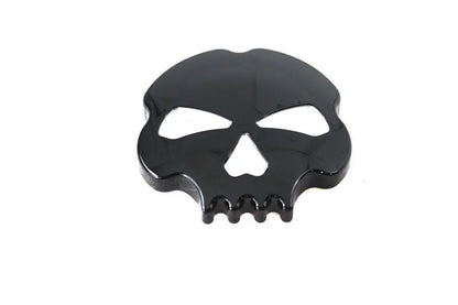 Wyatt Gatling Skull Style Vented Gas Cap for Harley Davidson FLST - Black Finish by Wyatt Gatling
