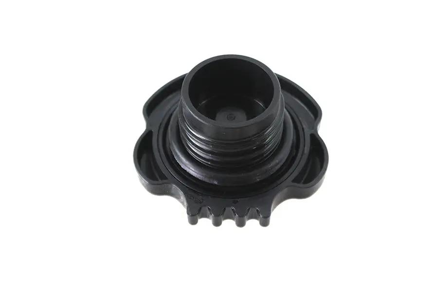 Wyatt Gatling Skull Style Vented Gas Cap for Harley Davidson FLST - Black Finish by Wyatt Gatling