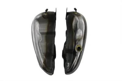 Wyatt Gatling Fat Bob 3.5 Gallon Gas Tank Set for Harley Davidson FL Models by Wyatt Gatling