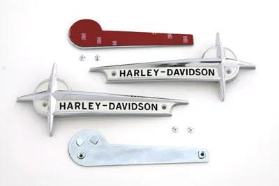 Wyatt Gatling Gas Tank Emblem Set with Adhesive Mounts and Welding Option by Wyatt Gatling