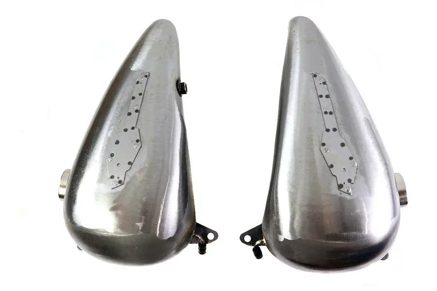 Wyatt Gatling Bobbed 3.5 Gallon Gas Tank Set for Harley Davidson FL (1948-1957) by Wyatt Gatling