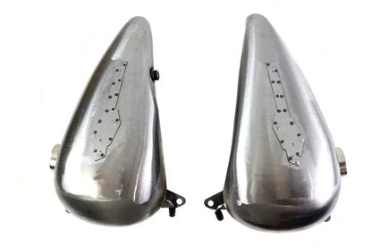 Wyatt Gatling Bobbed 3.5 Gallon Gas Tank Set for Harley Davidson FL (1948-1957) by Wyatt Gatling