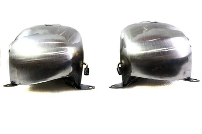 Wyatt Gatling Bobbed 3.5 Gallon Gas Tank Set for Harley Davidson FL (1948-1957) by Wyatt Gatling