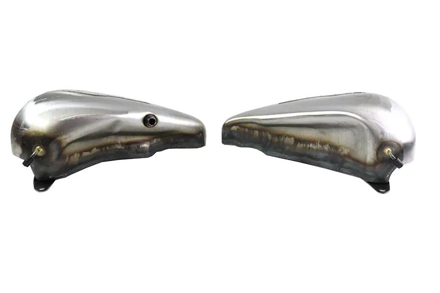 Wyatt Gatling Bobbed 3.5 Gallon Gas Tank Set for Harley Davidson FL (1948-1957) by Wyatt Gatling