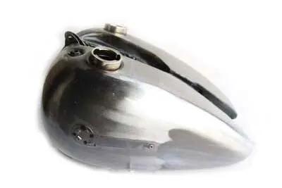 Wyatt Gatling 1961-1962 Harley Davidson FL Bobbed Gas Tank Set with OE Emblem Mounts by Wyatt Gatling
