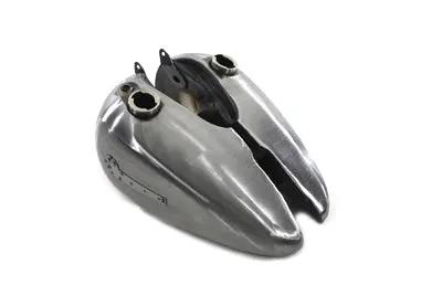 Wyatt Gatling 1961-1962 Harley Davidson FL Bobbed Gas Tank Set with OE Emblem Mounts by Wyatt Gatling