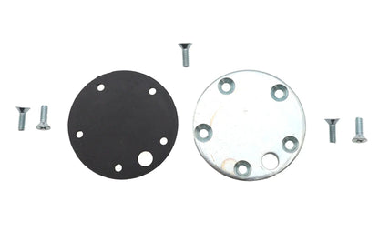 Wyatt Gatling Gas Tank Fuel Gauge Block Off Kit for 1996 and Up Big Twins by Wyatt Gatling