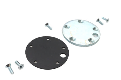 Wyatt Gatling Gas Tank Fuel Gauge Block Off Kit for 1996 and Up Big Twins by Wyatt Gatling
