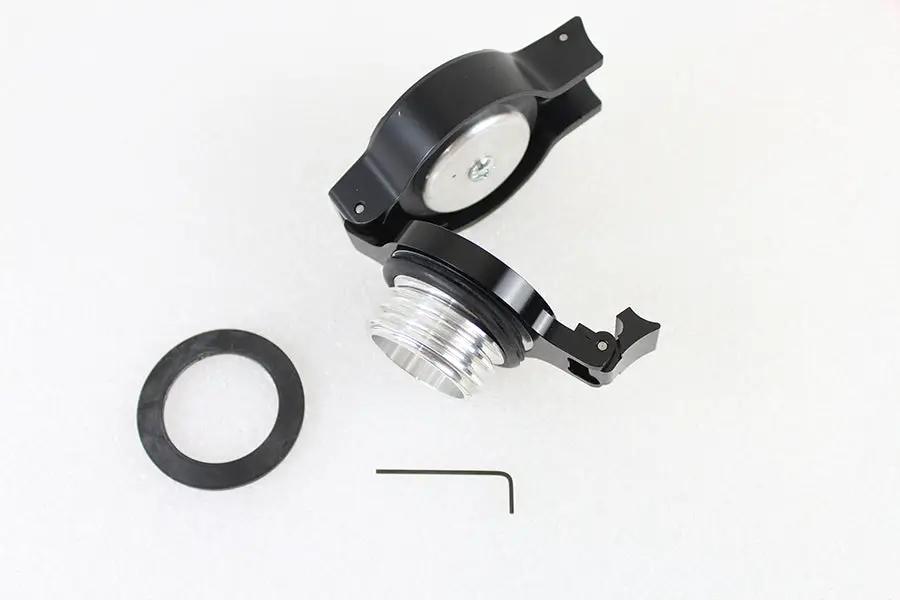 Wyatt Gatling Part 784870B Flip Up Gas Cap Vented Black for Harley Davidson XL Models by Wyatt Gatling
