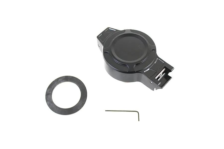 Wyatt Gatling Part 784870B Flip Up Gas Cap Vented Black for Harley Davidson XL Models by Wyatt Gatling