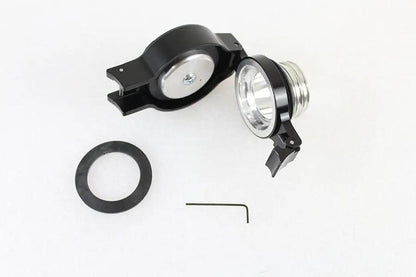 Wyatt Gatling Part 784870B Flip Up Gas Cap Vented Black for Harley Davidson XL Models by Wyatt Gatling