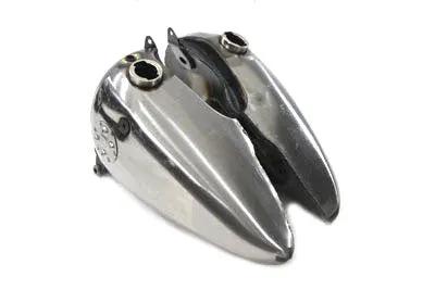 Wyatt Gatling Fat Bob 3.5 Gallon Hand Shift Gas Tank Set for 1957 Harley Davidson FL by Wyatt Gatling