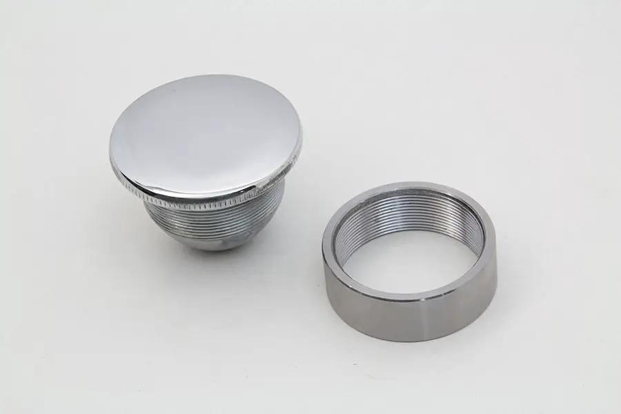 Wyatt Gatling JD Gas Cap and Bung Set for Harley Davidson JD Models by Wyatt Gatling