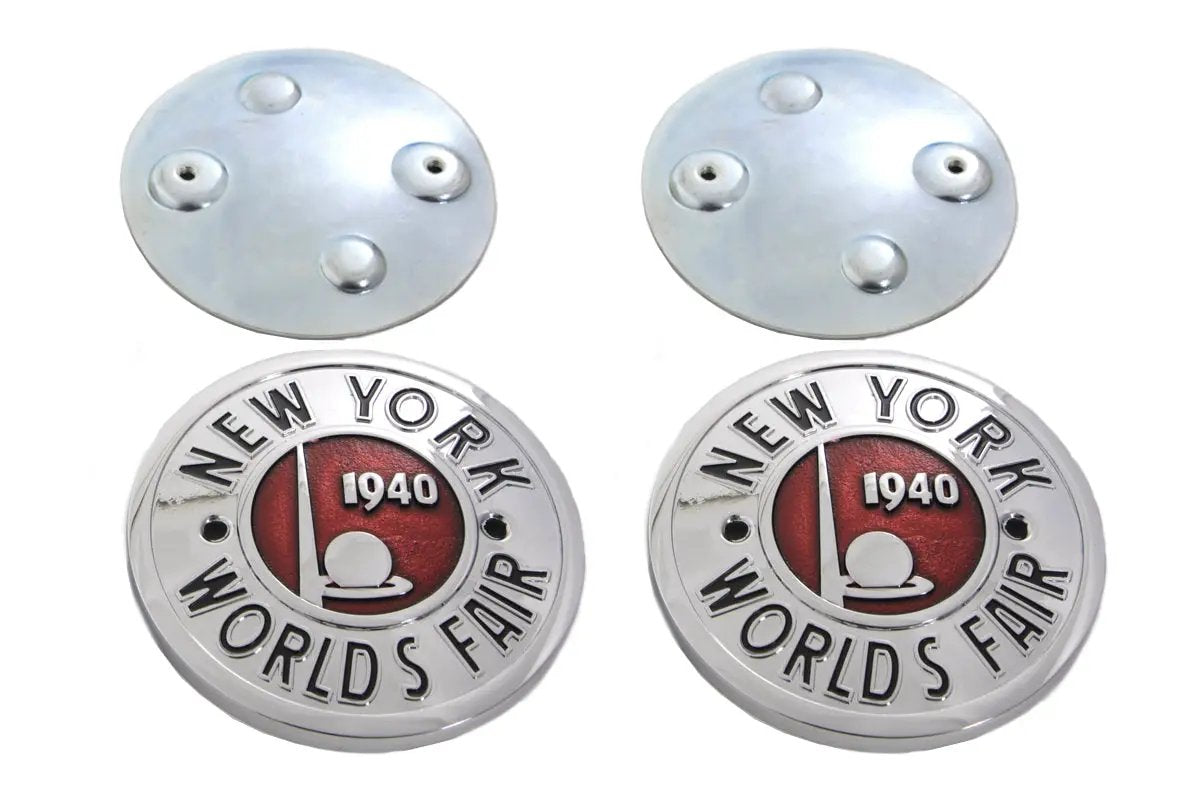 Wyatt Gatling World's Fair Tank Emblem Set - Gas Tank Mounting Kit by Wyatt Gatling