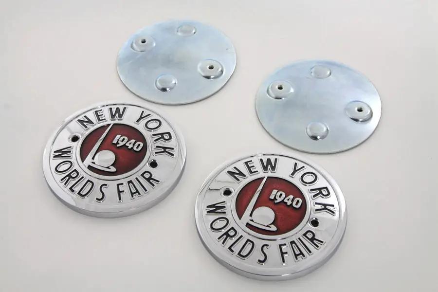 Wyatt Gatling World's Fair Tank Emblem Set - Gas Tank Mounting Kit by Wyatt Gatling